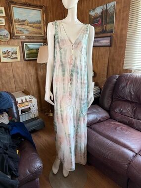 Young Fabulous & Broke Tie-Dye Maxi Dress
